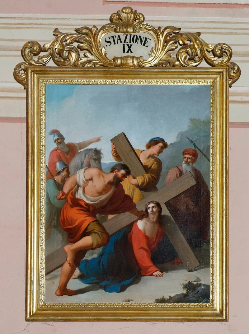 Via Crucis - Gesù cade sotto la croce la terza volta